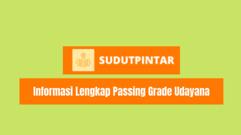 Passing Grade Udayana