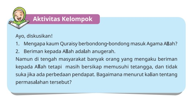 Kunci Jawaban Bab 5 Buku Siswa Kelas 5 Pendidikan Agama Islam Kurikulum Merdeka Halaman 121