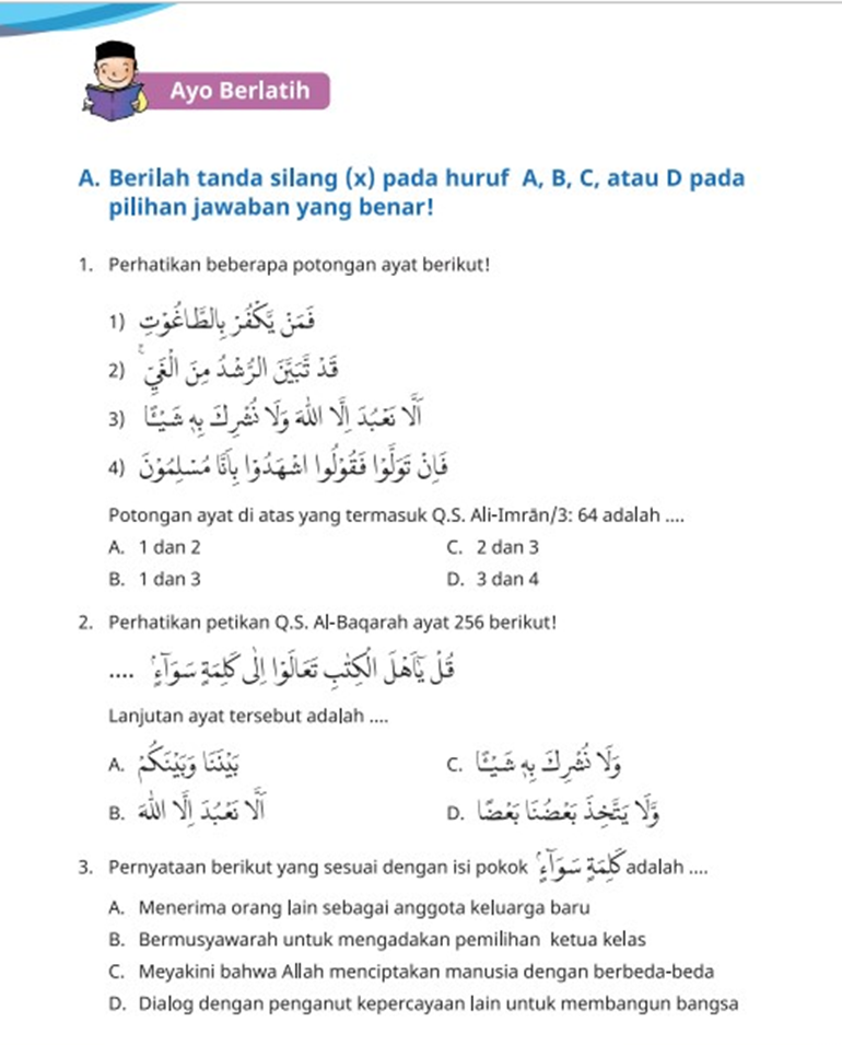 Kunci Jawaban Bab 6 Buku Siswa Kelas 5 Pendidikan Agama Islam Kurikulum Merdeka Halaman 152