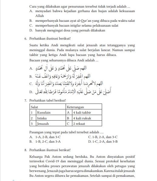 Kunci Jawaban Bab 4  Buku Siswa Kelas 8 Pendidikan Agama Islam Kurikulum Merdeka Halaman 104