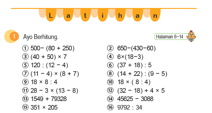Kunci Jawaban Matematika Kelas 4 SD Kurikulum Merdeka Vol. 2 Halaman 15