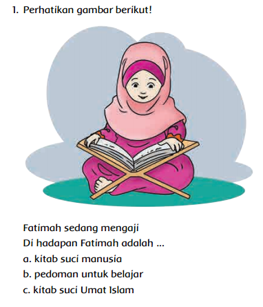 Kunci Jawaban Bab 5  Buku Siswa Kelas 1 Pendidikan Agama Islam Kurikulum Merdeka Halaman 93