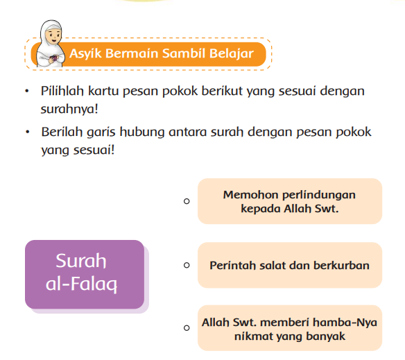 Kunci Jawaban Bab 6  Buku Siswa Kelas 2 Pendidikan Agama Islam Kurikulum Merdeka Halaman 169