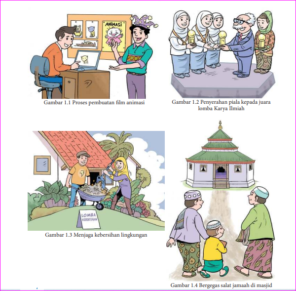 Kunci Jawaban Bab 1  Buku Siswa Kelas X Pendidikan Agama Islam Kurikulum Merdeka Halaman 2
